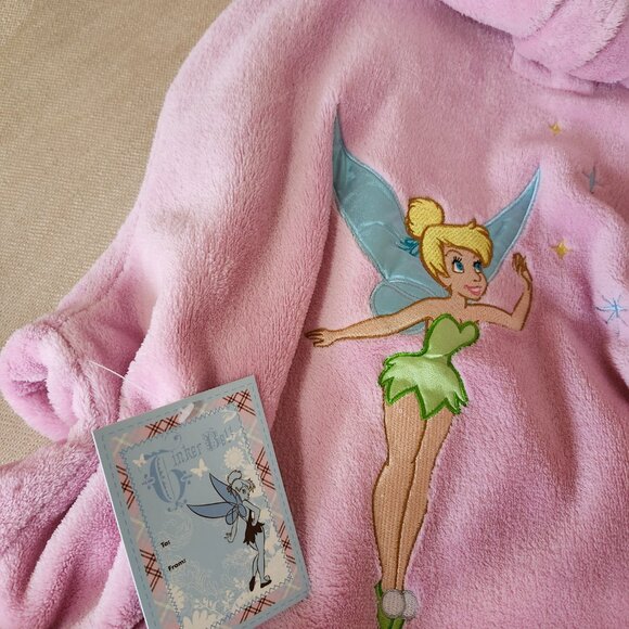 NWT Disney robe, size medium;  pink fleece - Picture 2 of 5